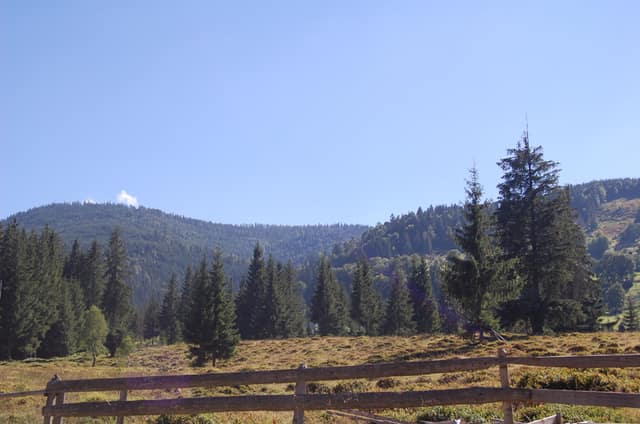 Landscape in the Apuseni Mountains